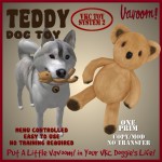 Vavoom! Teddy Dog Toy Advert